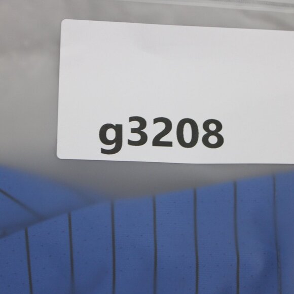 Callaway Opti-Dri Polo Shirt Mens Large Blue/Black Striped Polyester S/S Golf - Picture 12 of 12